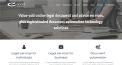 Desktop Screenshot of epoq.co.uk